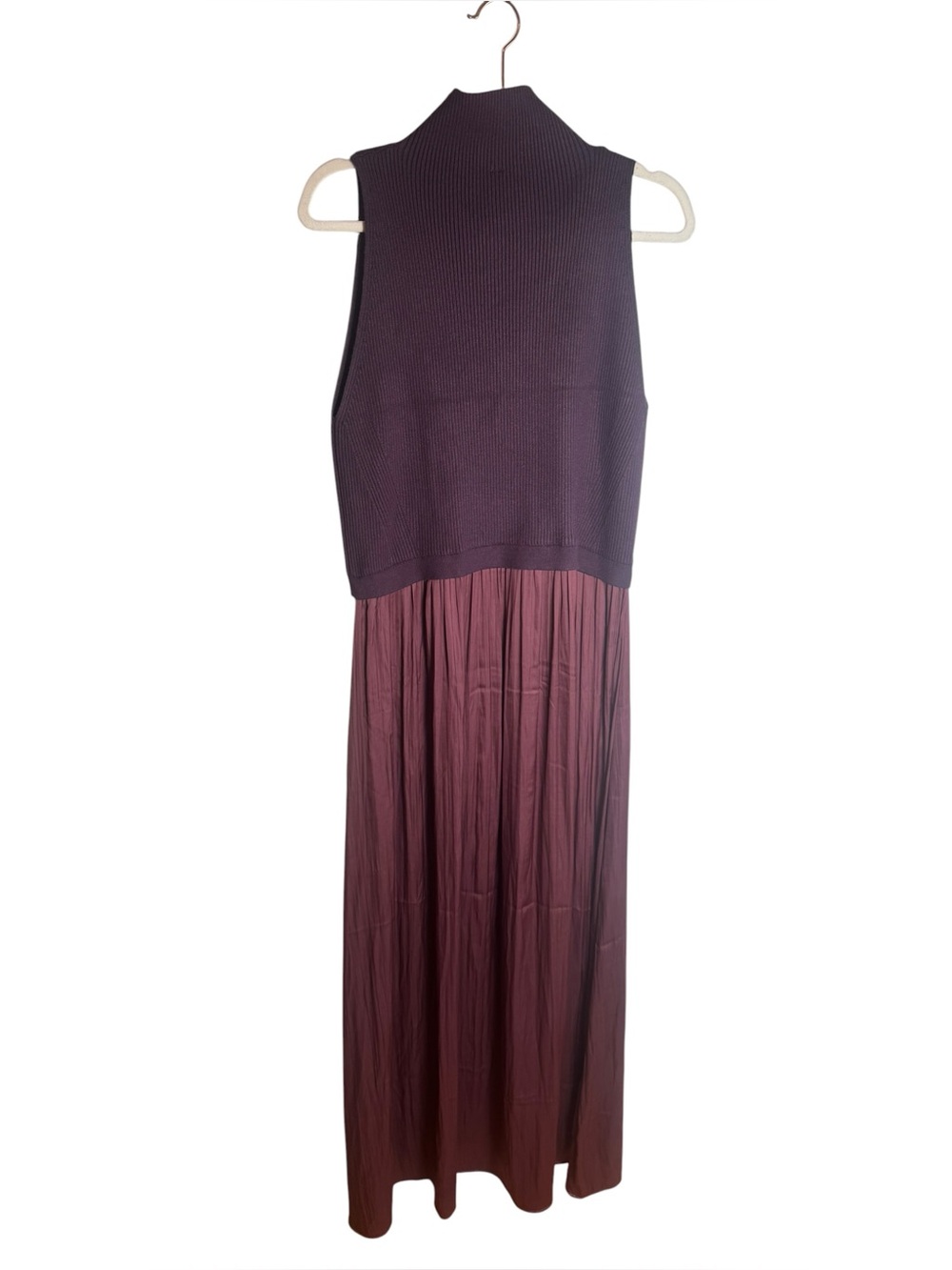 Anthropologie The Thea Twofer Sweater Dress: Sleeveless Edition in purple XL - Picture 5 of 7